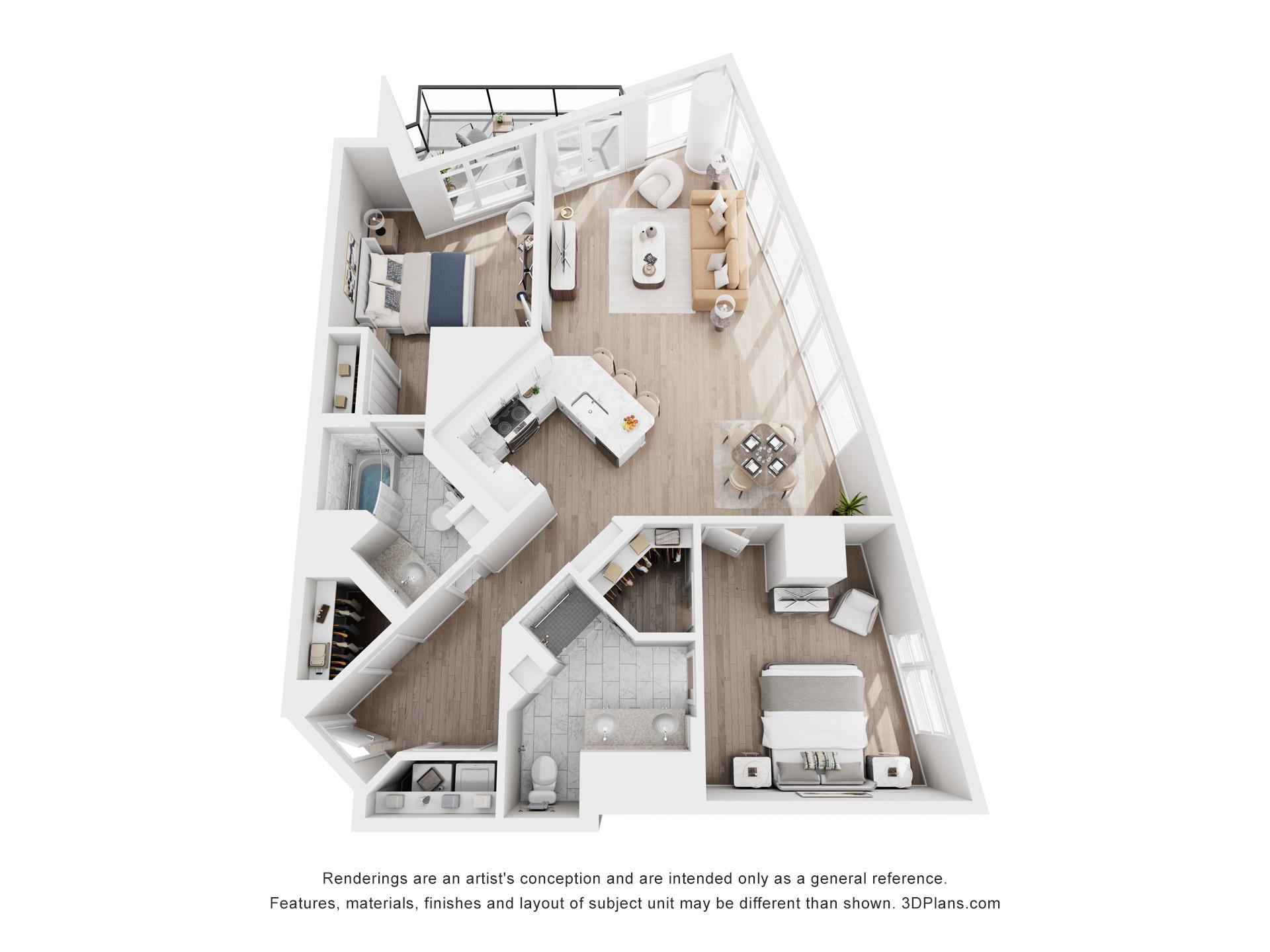 Mirabella Portland Floor Plan